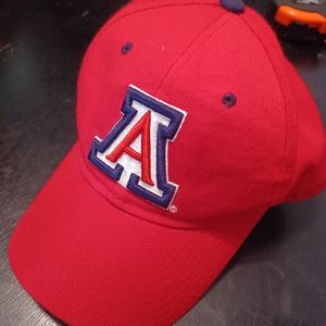 Arizona Wildcats Fitted 7 1/2 Zephyr Brand Baseball Cap Adjustable Hat